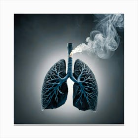 Lungs Stock Videos & Royalty-Free Footage 5 Canvas Print