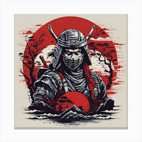 Samurai 1 Canvas Print