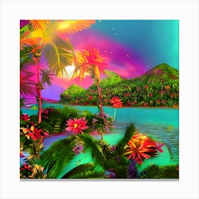 Tropical Paradise Canvas Print