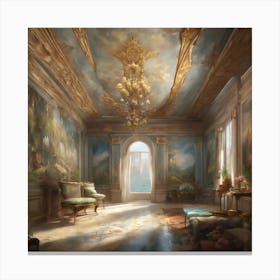 Walt Disney Room Canvas Print