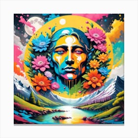 Psychedelic Art Canvas Print