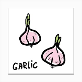 Garlic Canvas Print