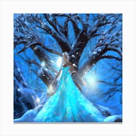 Ice Princess 002 Canvas Print