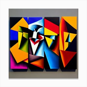 Abstract Painting Canvas Print