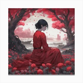 Red Roses Canvas Print