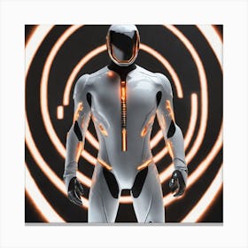 Futuristic Man 119 Canvas Print