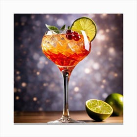 Cocktail 12 Canvas Print