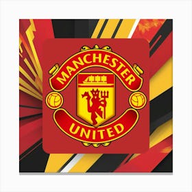 Manchester United F.C. Logo Wall Art 10 Canvas Print