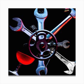 Wrenches Canvas Print