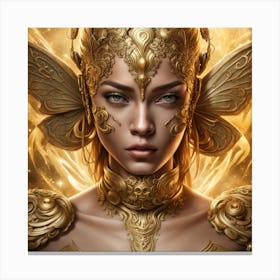 Golden Fairy Canvas Print