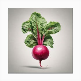 Beet logo 11 Canvas Print