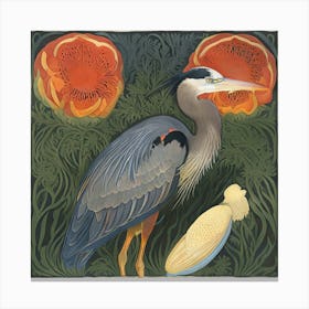 Blue Heron 8 Canvas Print