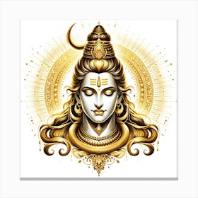 Lord Shiva 21 Canvas Print