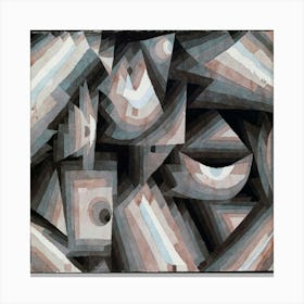 Crystal Gradation (1921) Painting In High Resolution By Paul Klee Canvas Print