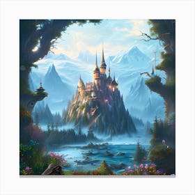 Wizard Manor Canvas Print