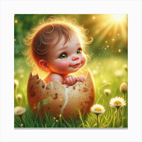 Baby 7 Canvas Print