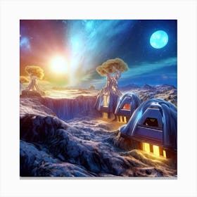 Planetarium Canvas Print