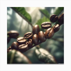 Coffee Beans 79 Canvas Print