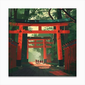 Fushigi Gate 1 Canvas Print