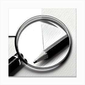 Magnifying Glass Canvas Print