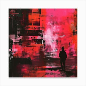 Red City Canvas Print