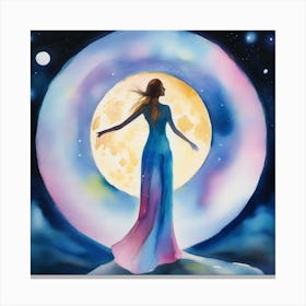 Full Moon 2 Canvas Print