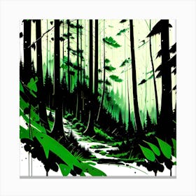 Forest 63 Canvas Print