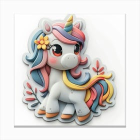 Unicorn 490 Canvas Print