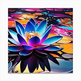 Lotus Flower 58 Canvas Print