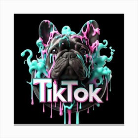 Tiktok 4 Canvas Print