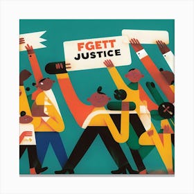 Fegt Justice Canvas Print