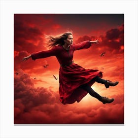 Flying Without Wings Canvas Print