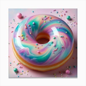 Donut Canvas Print