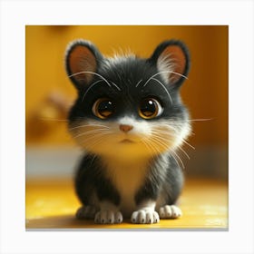 Cute Cat 10 Canvas Print