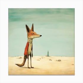 Fox In The Desert 1 Toile