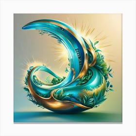 Digital Art Canvas Print