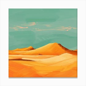 Desert Landscape 14 Canvas Print