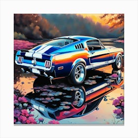 Ford Mustang 10 Canvas Print