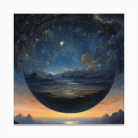 Sphere In The Sky Canvas Print