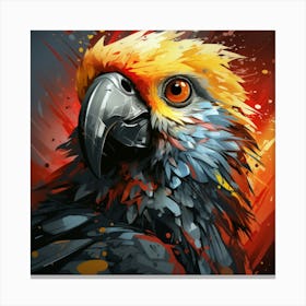 Parrot 3 Canvas Print