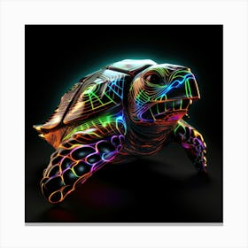 Nebula Turtle Canvas Print