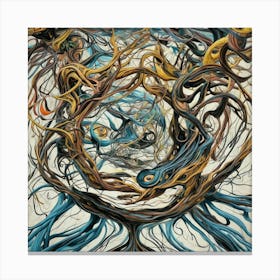 Tree Of Life 10 Canvas Print