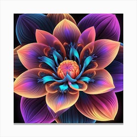 Lotus Flower Canvas Print