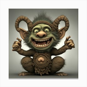 Troll 7 Canvas Print