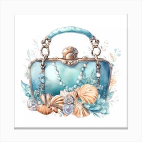 Seaside Dreams Purse Canvas Print