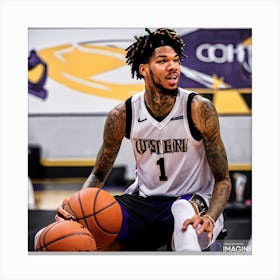 Brandon Ingram AI Canvas Print