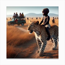 African safari Canvas Print
