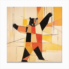 Bear By Edward Elgar Canvas Print