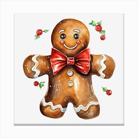 Gingerbread Man 3 Canvas Print