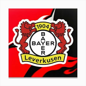 Bayer 04 Leverkusen Logo Wall Art 6 Canvas Print